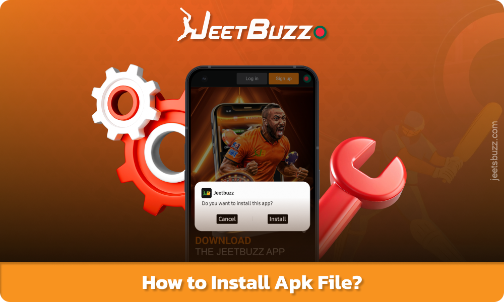 অ্যান্ড্রয়েডে JeetBuzz APK ইনস্টল করতে, অফিসিয়াল ওয়েবসাইট থেকে ডাউনলোড করুন, অজানা উত্স থেকে ইনস্টলেশনের অনুমতি দিন এবং ইনস্টলেশন নিশ্চিত করুন