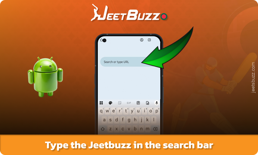 Jetbuzz মোবাইল অ্যাপ ডাউনলোড করতে আপনার মোবাইল ব্রাউজার খুলুন